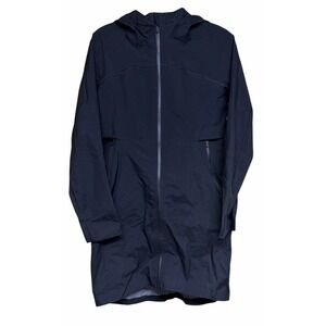 Lululemon Cloud Crush Rain Jacket Black Women's Size 6